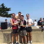 Men's winners.Run for Teachers 2017.8.20.17